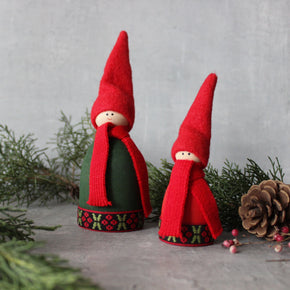 Scandi Santa Standing Ornaments - Tribe Castlemaine
