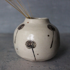 Sepia Dandelion Vase - Tribe Castlemaine