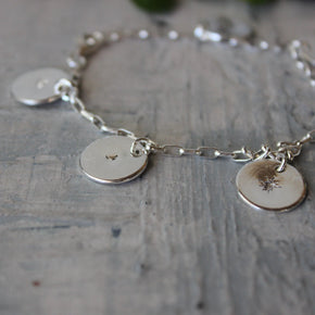 Silver Charm Bracelet - Tribe Castlemaine