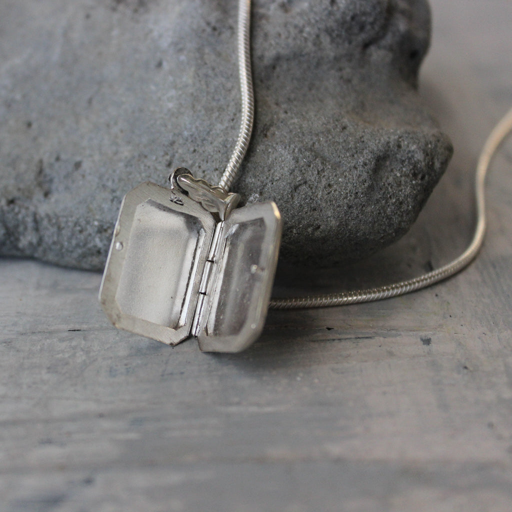 Silver Love Locket - Tribe Castlemaine