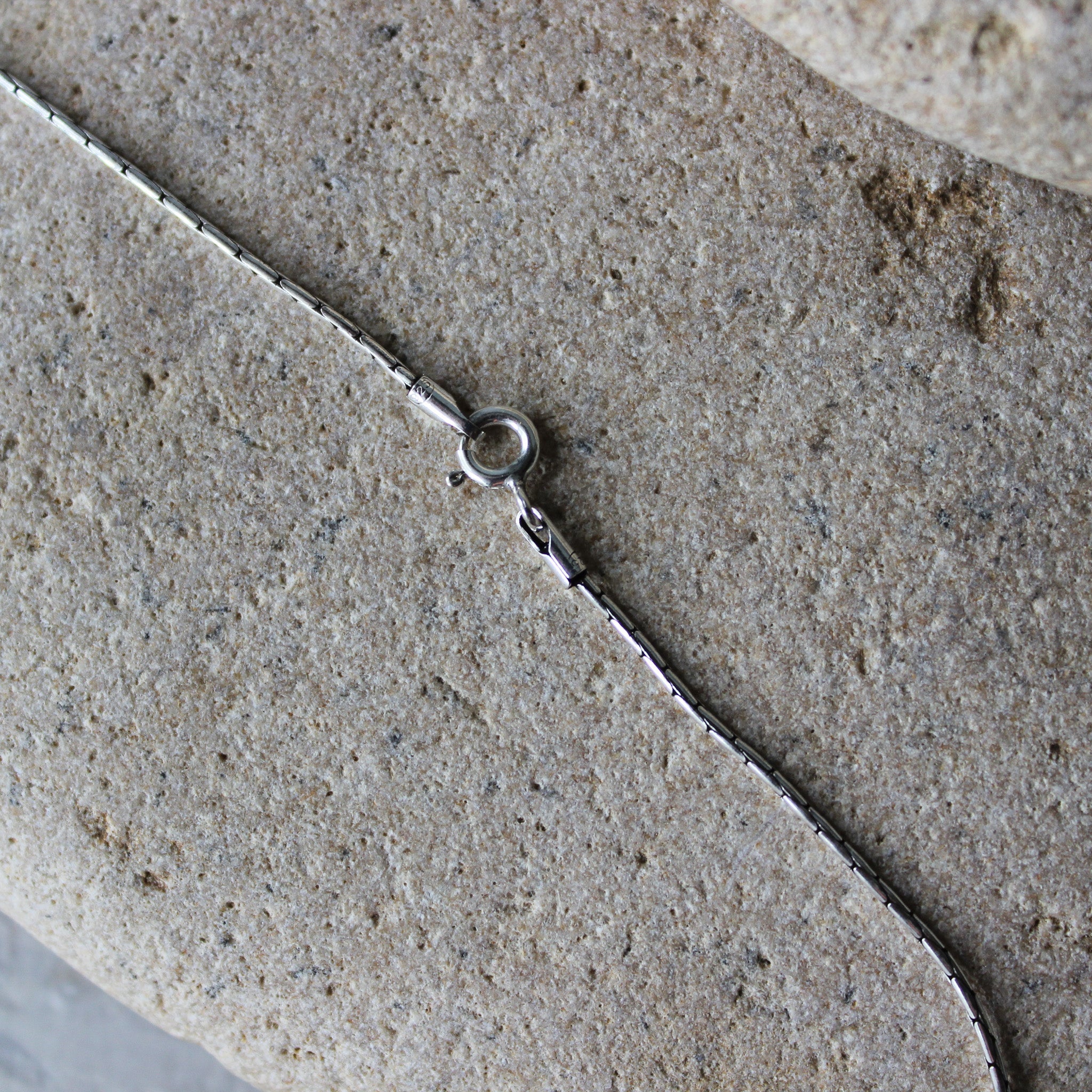 Silver Snake Chain Necklace - Tribe Castlemaine