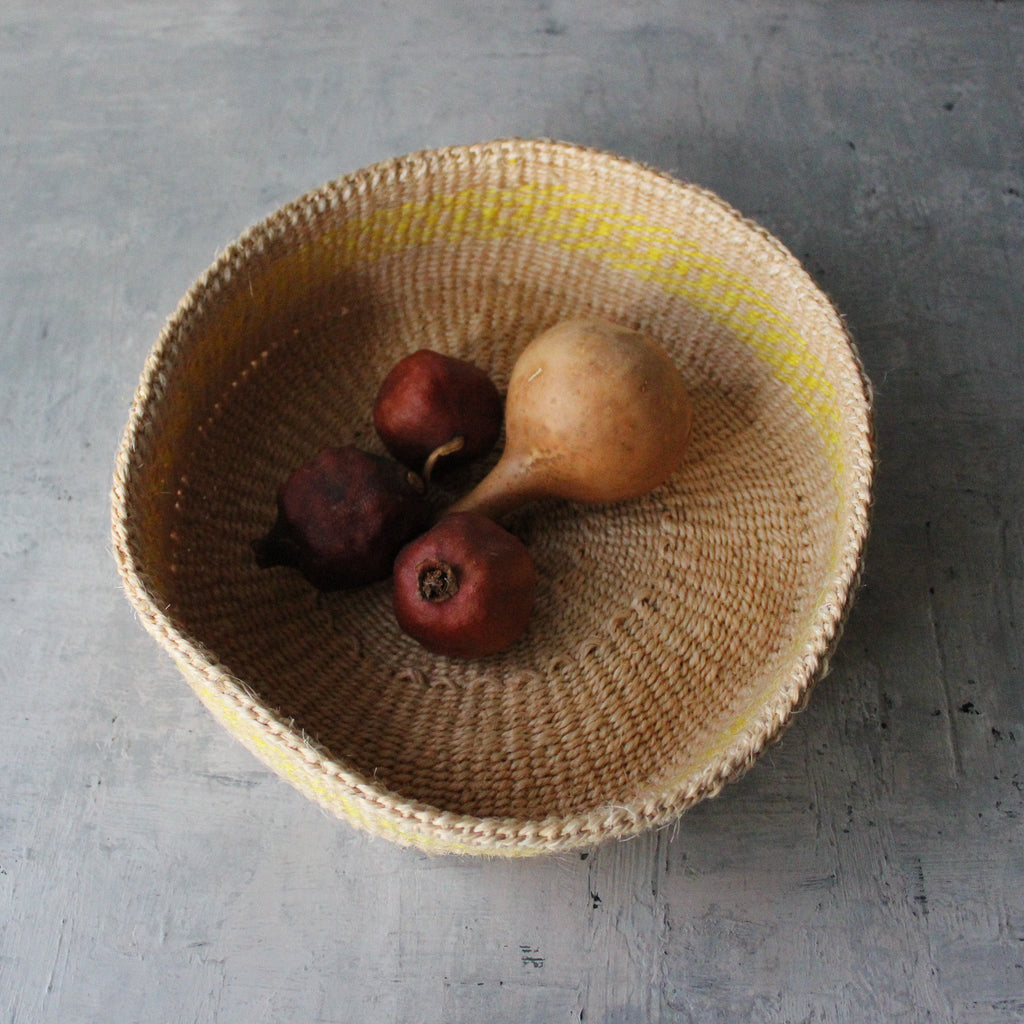 Sisal Fruit Baskets - Tribe Castlemaine