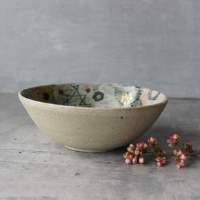 Stars & Cells Ceramic Bowl - Tribe Castlemaine