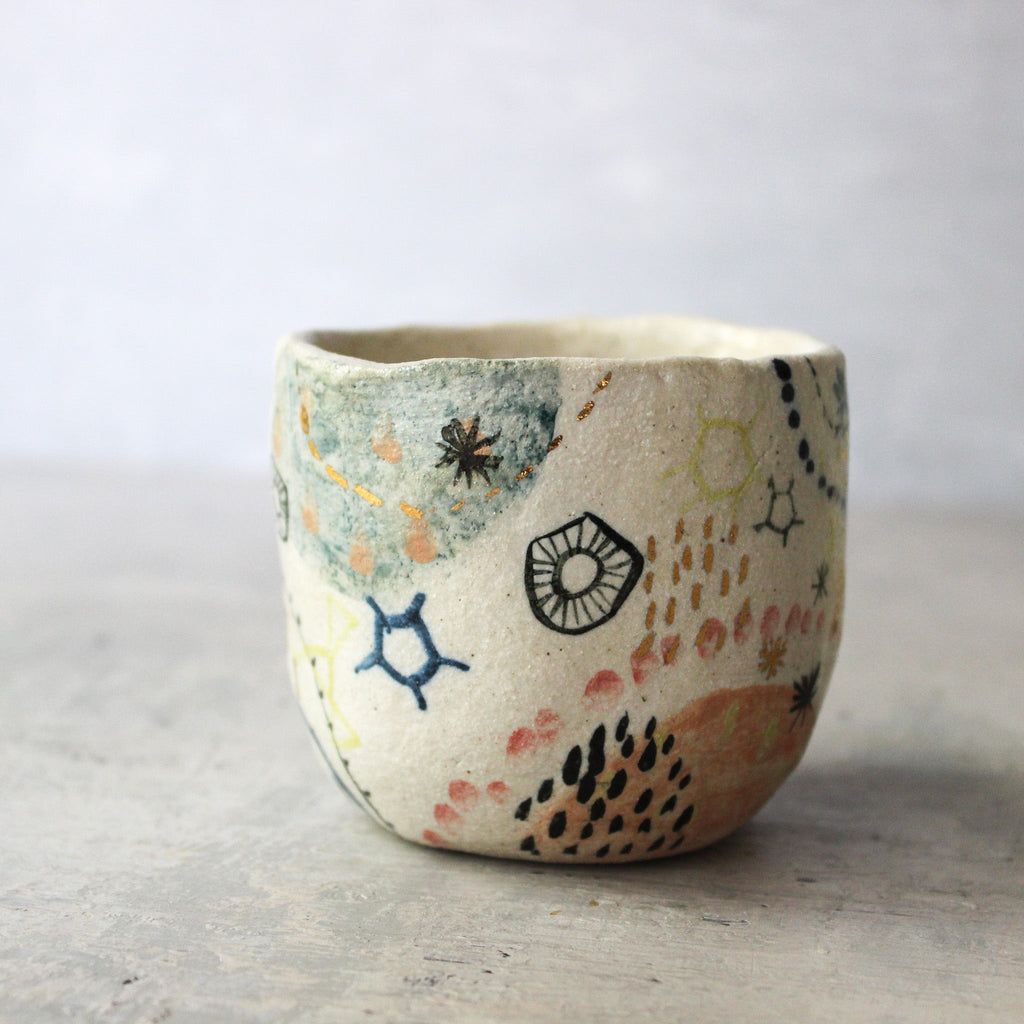 Stars & Cells Ceramic Cups - Tribe Castlemaine