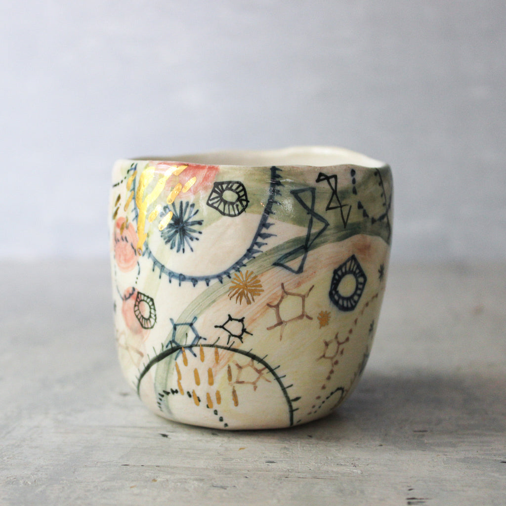 Stars & Cells Ceramic Cups - Tribe Castlemaine