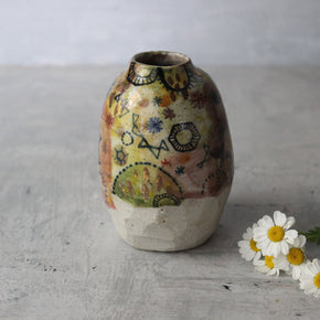 Stars & Cells Faceted Vase - Tribe Castlemaine