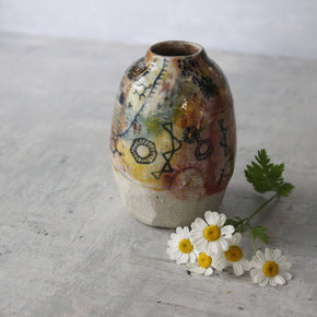 Stars & Cells Faceted Vase - Tribe Castlemaine