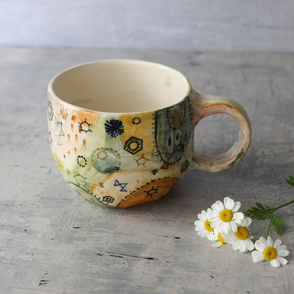 Stars & Cells Handled Cup - Tribe Castlemaine