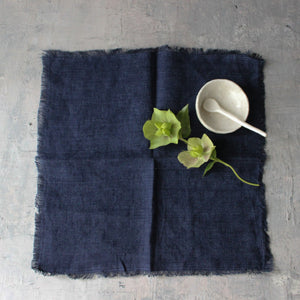 Stone Washed Handwoven Cocktail Napkins - Tribe Castlemaine