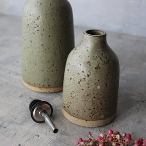 Stoneware Oil Bottles - Tribe Castlemaine