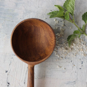 Teak Full Moon Scoop - Tribe Castlemaine