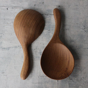 Teak Rice Spoons - Tribe Castlemaine