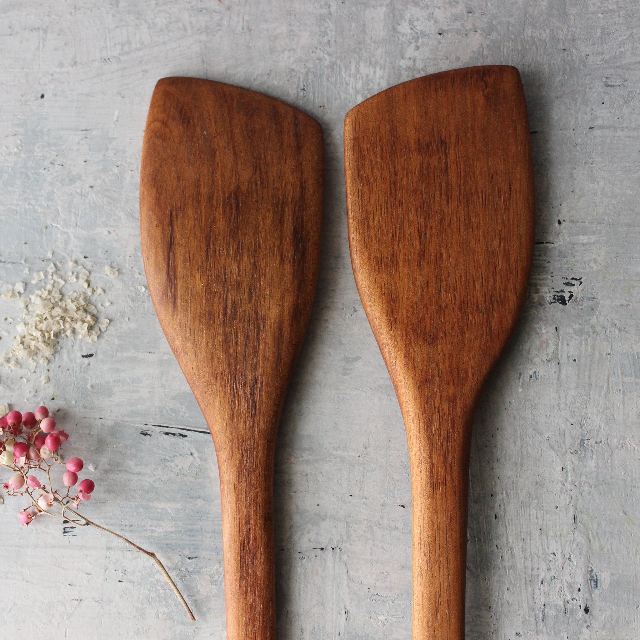 Timber Wok Spoons - Tribe Castlemaine