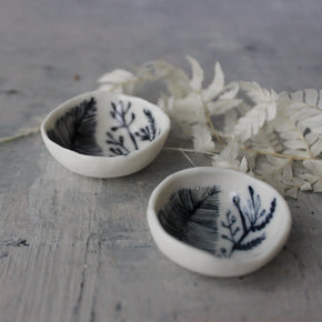 Tiny Feather Trinket Dishes - Tribe Castlemaine