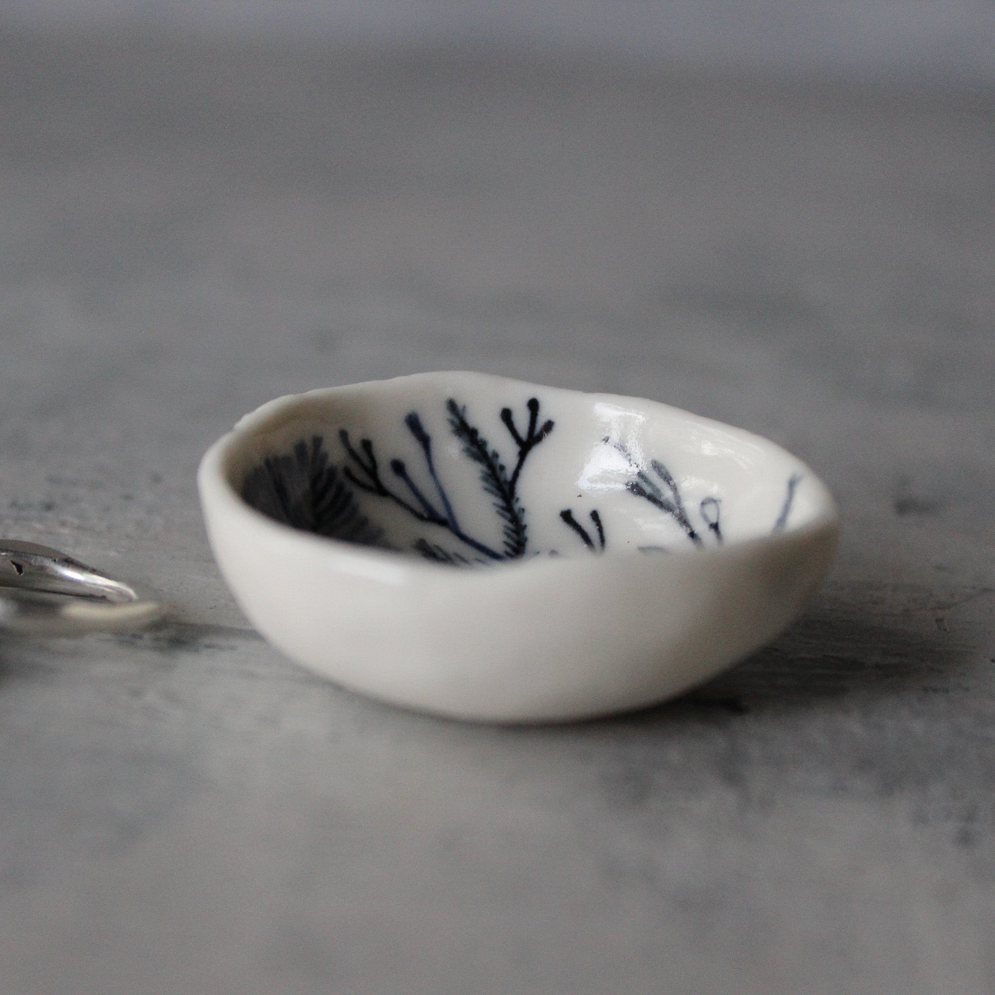 Tiny Feather Trinket Dishes - Tribe Castlemaine