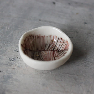 Tiny Feather Trinket Dishes - Tribe Castlemaine