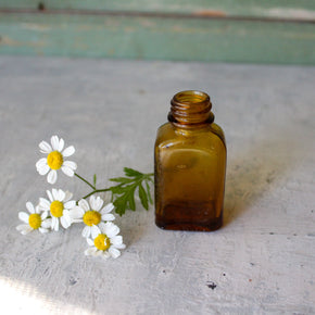 Vintage Amber Glass Bottles - Tribe Castlemaine