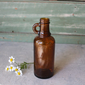 Vintage Amber Glass Bottles - Tribe Castlemaine