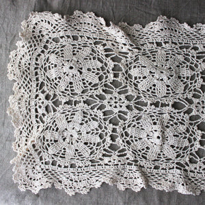 Vintage Crochet Lace Runners - Tribe Castlemaine