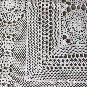 Vintage Crochet Lace Tablecloths - Tribe Castlemaine