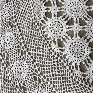 Vintage Crochet Lace Tablecloths - Tribe Castlemaine