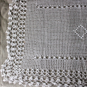 Vintage Crochet Lace Tablecloths - Tribe Castlemaine