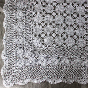 Vintage Crochet Lace Tablecloths - Tribe Castlemaine
