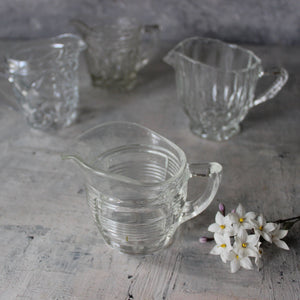 Vintage Little Glass Jugs - Tribe Castlemaine