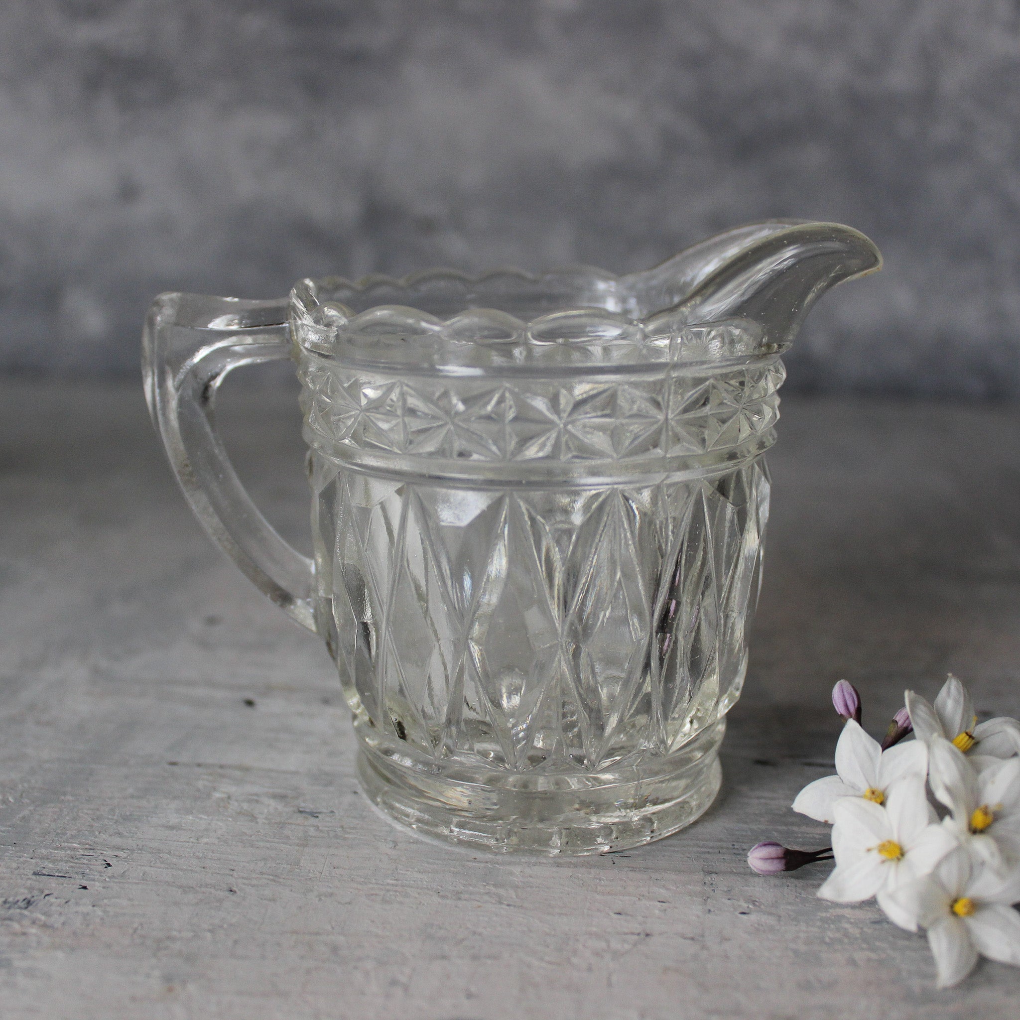 Vintage Little Glass Jugs - Tribe Castlemaine