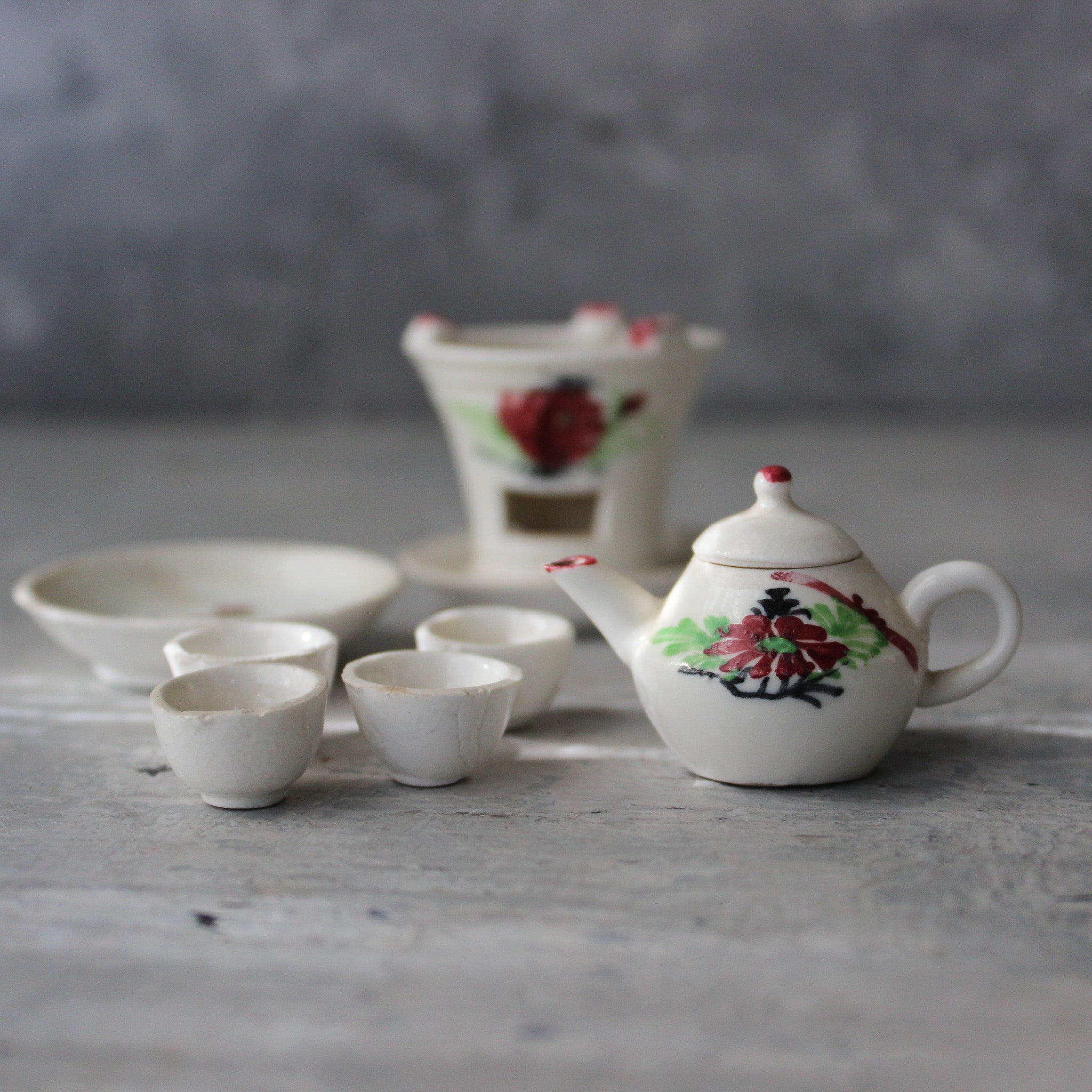 Vintage Miniature Tea Set - Tribe Castlemaine
