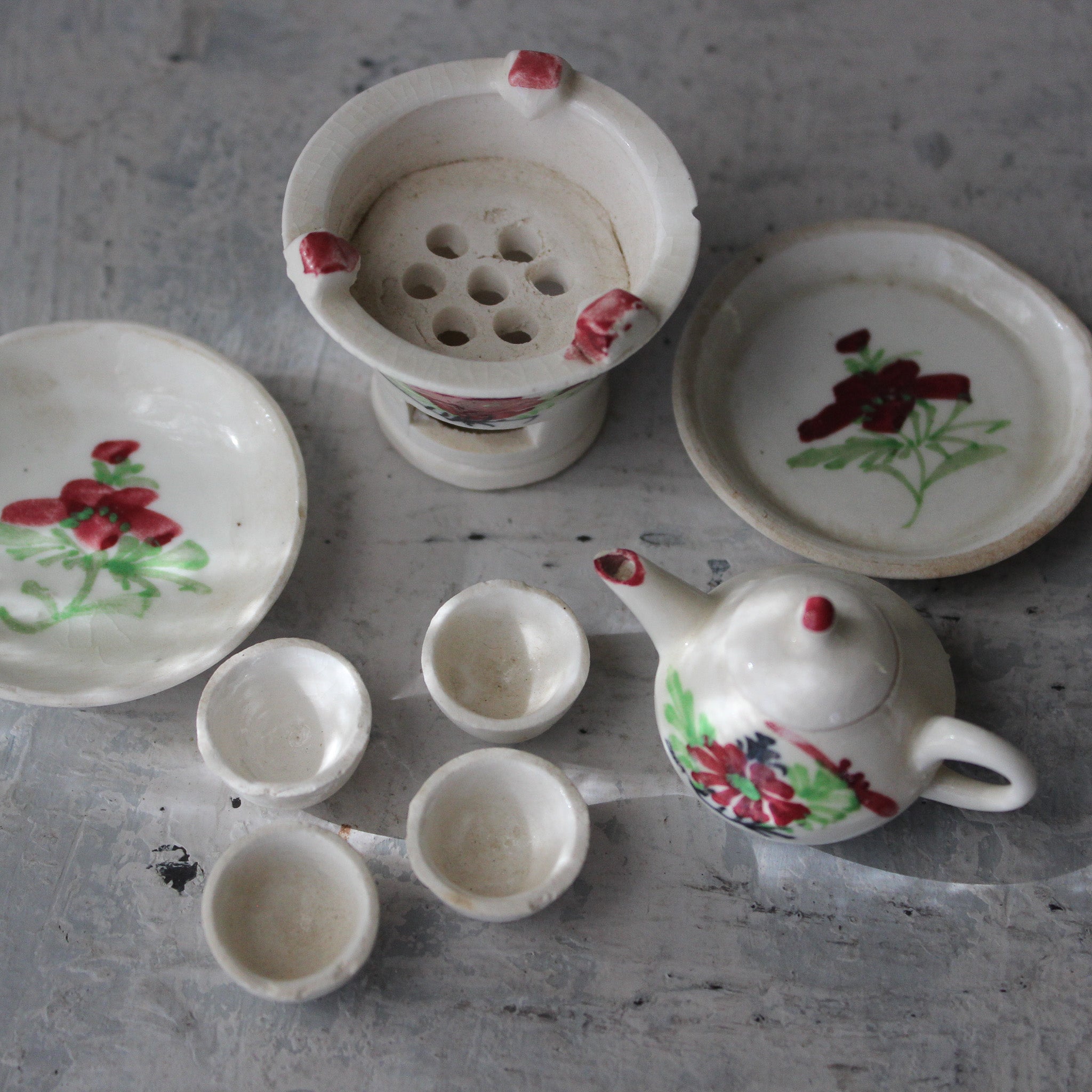 Vintage Miniature Tea Set - Tribe Castlemaine