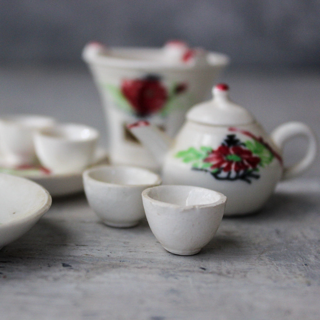 Vintage Miniature Tea Set - Tribe Castlemaine