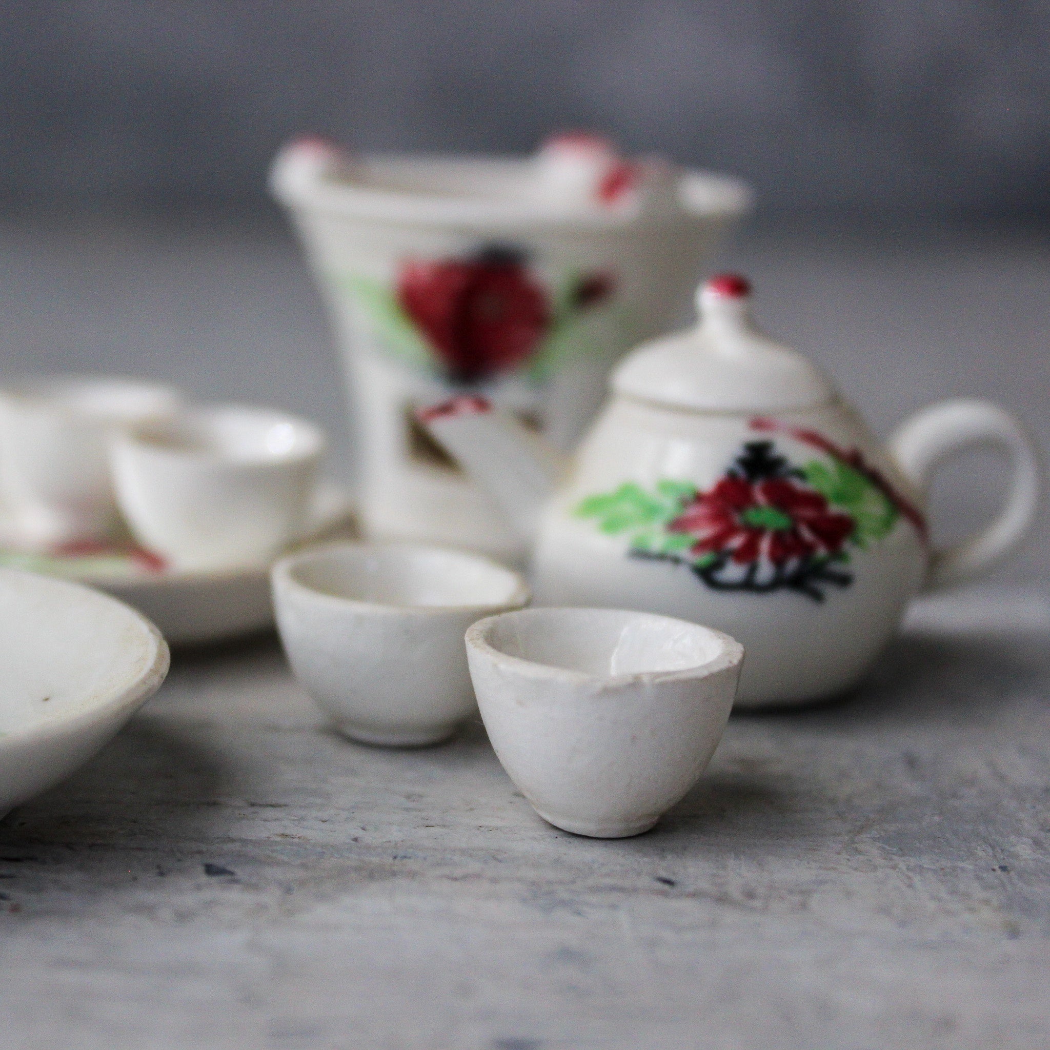 Vintage Miniature Tea Set - Tribe Castlemaine