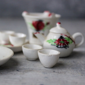 Vintage Miniature Tea Set - Tribe Castlemaine
