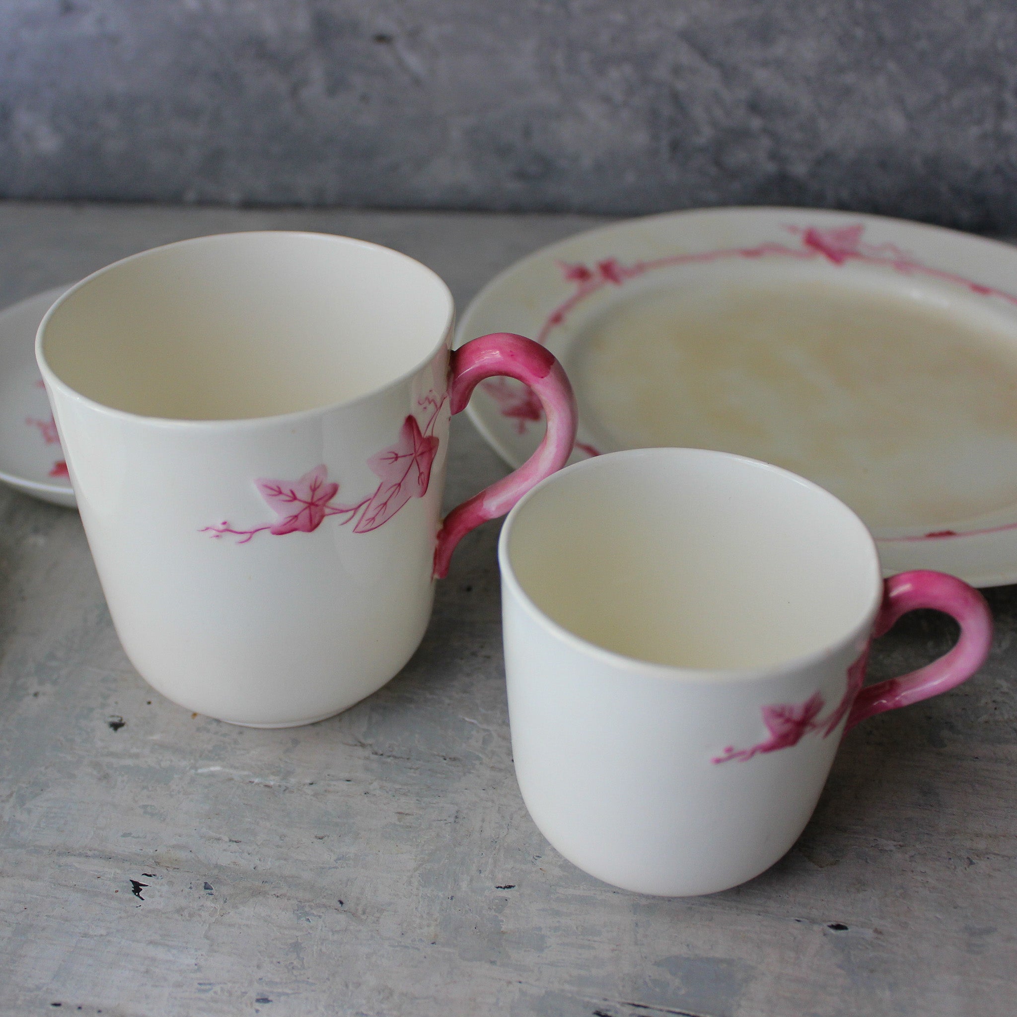 Vintage Minton Pink Ivy Bone China Set - Tribe Castlemaine