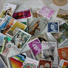 Vintage Postage Stamps - Tribe Castlemaine
