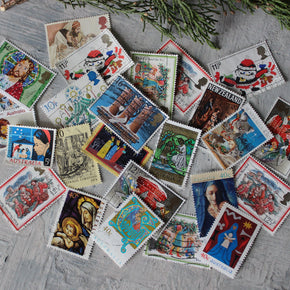 Vintage Postage Stamps Christmas - Tribe Castlemaine