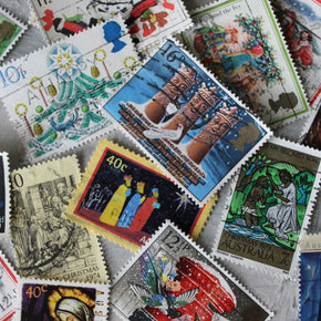 Vintage Postage Stamps Christmas - Tribe Castlemaine