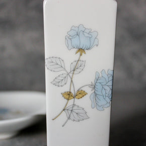 Vintage Wedgwood 'Ice Rose' Vase & Dish - Tribe Castlemaine