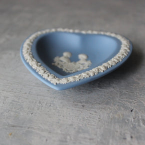 Vintage Wedgwood Jasper Royal Birth Heart Dish - Tribe Castlemaine