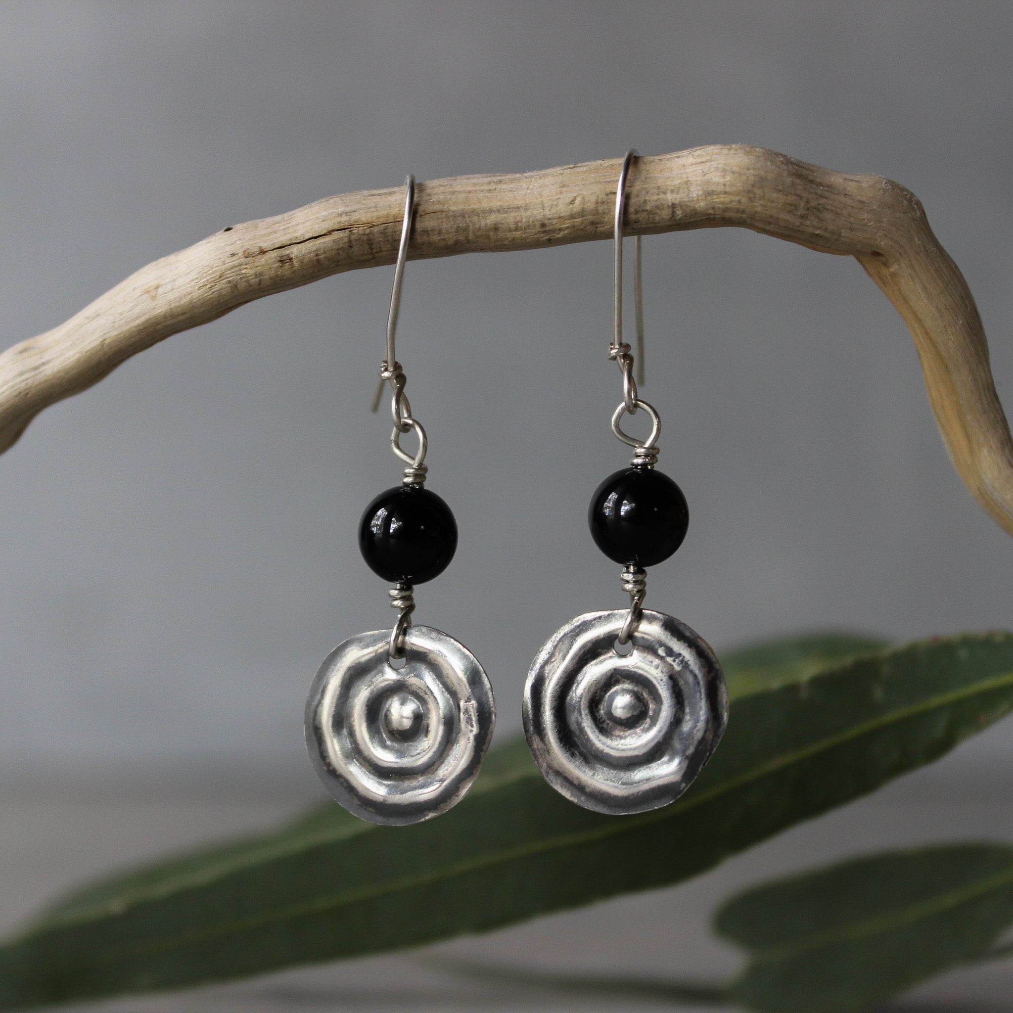 Waterhole Silver & Gemstone Earrings - Tribe Castlemaine
