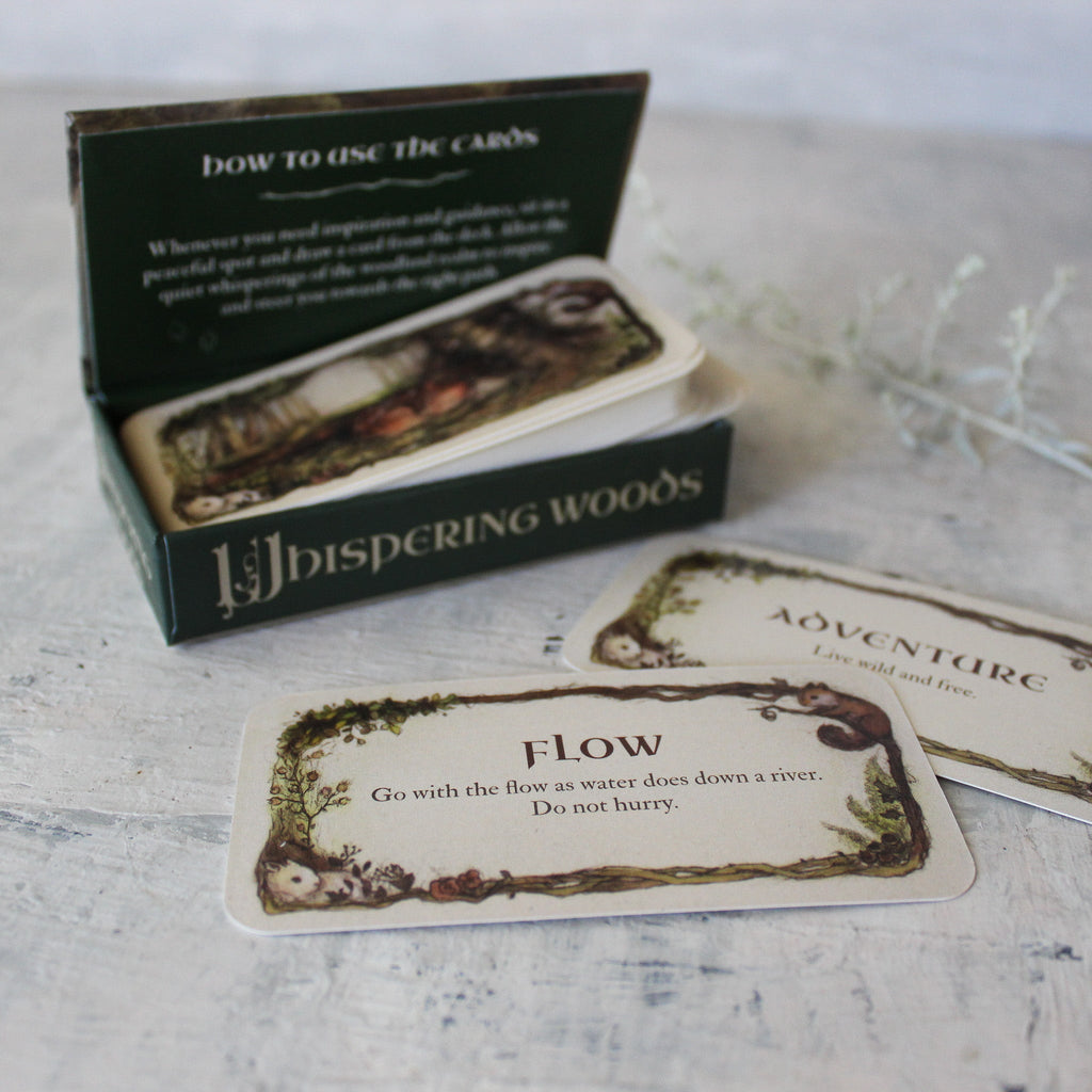 Whispering Woods Mini Inspiration Cards - Tribe Castlemaine