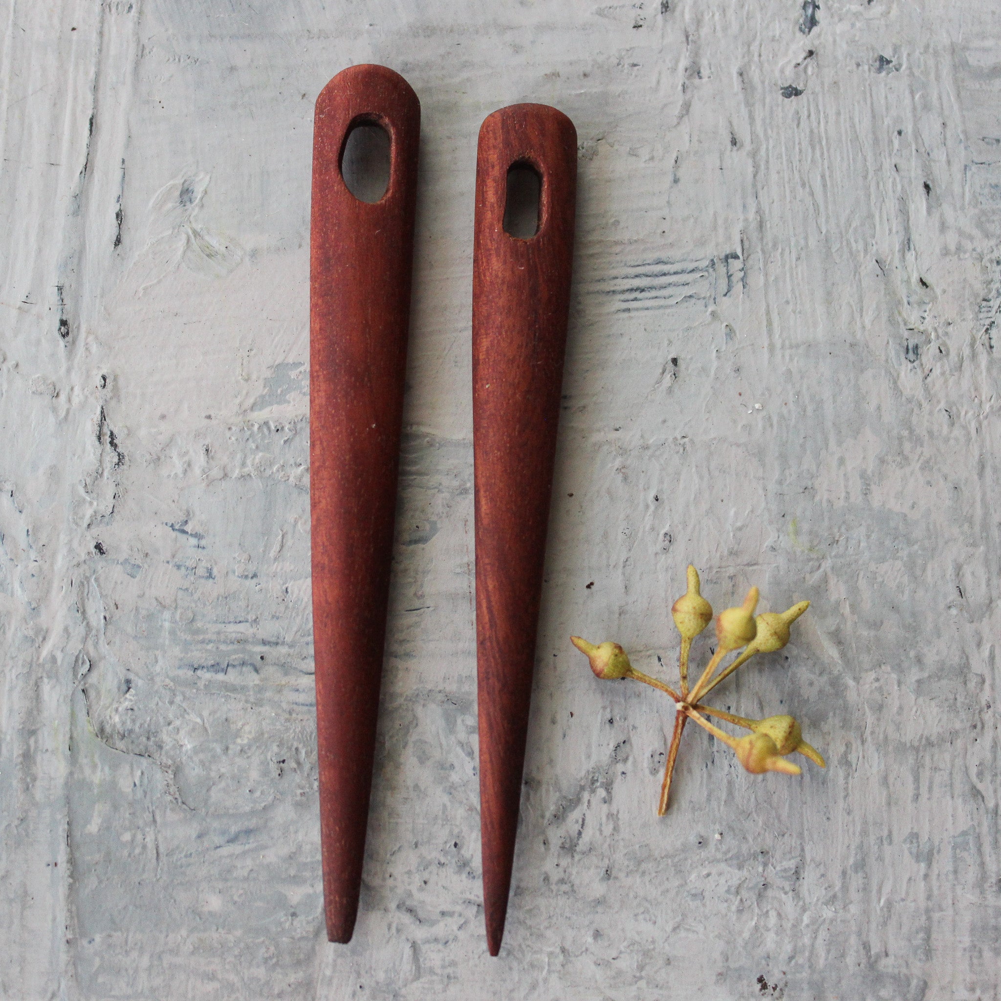 Wooden Weaving Needles - Tribe Castlemaine