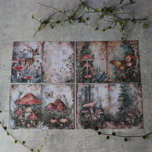 Woodland Scrapbooking Paper - Tribe Castlemaine
