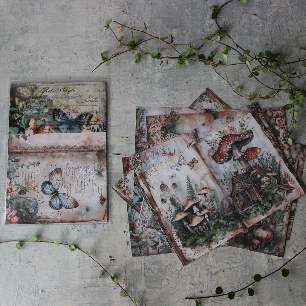 Woodland Scrapbooking Paper - Tribe Castlemaine