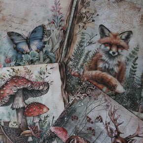Woodland Scrapbooking Paper - Tribe Castlemaine