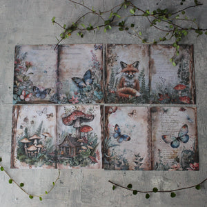 Woodland Scrapbooking Paper - Tribe Castlemaine