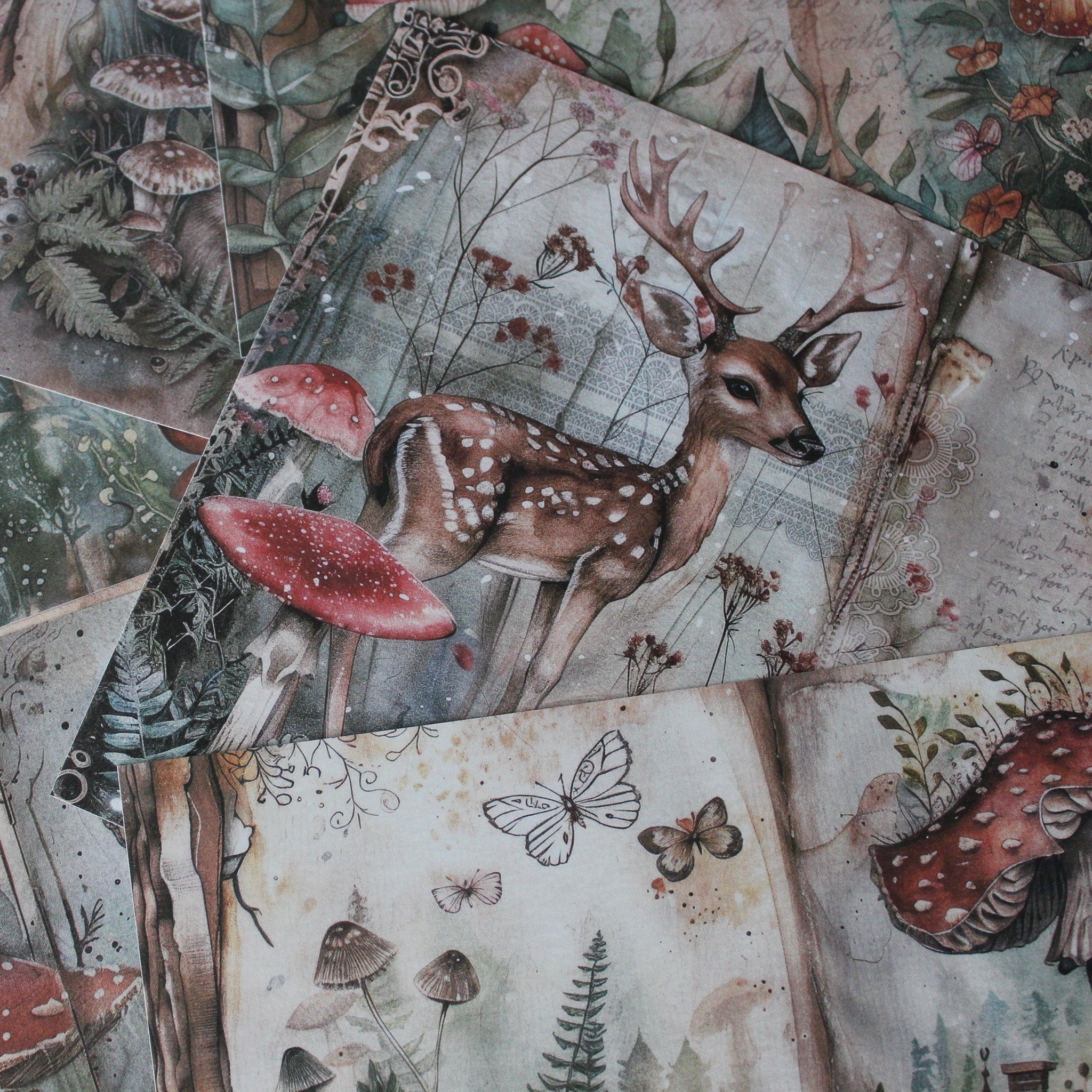 Woodland Scrapbooking Paper - Tribe Castlemaine