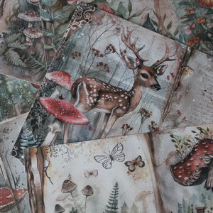 Woodland Scrapbooking Paper - Tribe Castlemaine