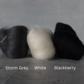 Wool Roving Coloured Fleece - Tribe Castlemaine